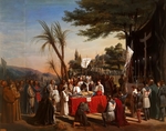 Cibot, Édouard - Funeral of Godfrey of Bouillon in Jerusalem, 23rd July 1100