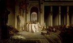 Gerôme, Jean-Léon - The Death of Julius Caesar