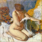 Degas, Edgar - La Sortie du bain