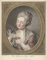 Bonnet, Louis-Marin - Woman Taking Coffee