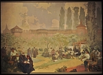 Mucha, Alfons Marie - The Printing of the Bible of Kralice in Ivancice (The cycle The Slav Epic)