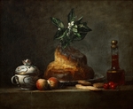 Chardin, Jean-Baptiste Siméon - La brioche