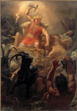 Winge, Marten Eskil - Thor's Fight with the Giants