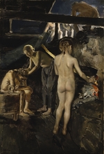 Gallen-Kallela, Akseli - In the Sauna