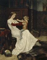 Edelfelt, Albert Gustaf Aristides - Queen Blanche of Namur