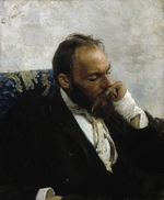 Repin, Ilya Yefimovich - Portrait of Professor Ivanov