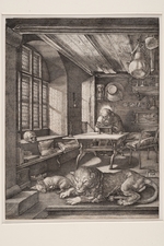 Dürer, Albrecht - Saint Jerome in his Cell