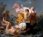 Lagrenée, Louis-Jean-François - The Abduction of Deianeira by the Centaur Nessus