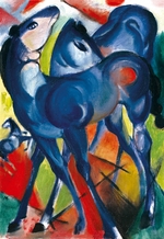 Marc, Franz - The Blue Foals