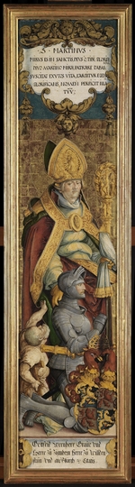 Master of Messkirch - Saint Martin of Tours with Gottfried Werner von Zimmern and a beggar