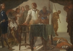 Cavallino, Bernardo - Mucius Scaevola Confronting King Porsenna