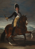 Goya, Francisco, de - Equestrian Portrait of King Ferdinand VII of Spain