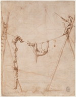 Ribera, José, de - Acrobats on a Rope