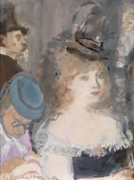 Rudakov, Konstantin Ivanovich - Illustration for Boule de Suif by Guy de Maupassant