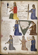 Pacino di Buonaguida - The Seven Liberal Arts (From Regia Carmina by Convenevole da Prato)
