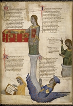 Pacino di Buonaguida - Four Muses (From Regia Carmina by Convenevole da Prato)
