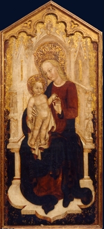 Moretti, Cristoforo - The Virgin and Child Enthroned