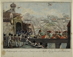 Anonymous - Storming of the city of Leipzig by the Allied troops