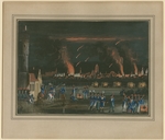 Schütz, Christian Georg, the Younger - Bombardment of Frankfurt am Main by the French Army, July 13, 1796