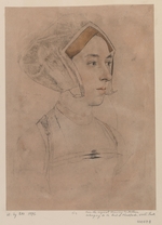 Holbein, Hans, (Circle of) - Anne Boleyn