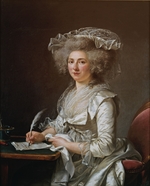 Labille-Guiard, Adélaïde - Portrait of Madame Roland (1754-1793)