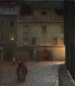 Schikaneder, Jakub - Evening Street