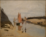 Monet, Claude - The Harbour at Trouville