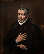 El Greco, Dominico - Portrait of Juan de Ávila