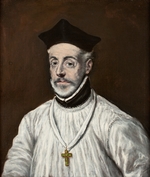 El Greco, Dominico - Portrait of Diego de Covarrubias y Leiva