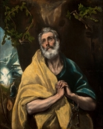 El Greco, Dominico - Saint Peter in Tears