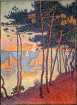 Signac, Paul - Sails and pines