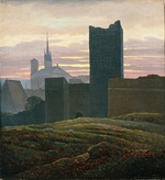 Carus, Carl Gustav - The royal castle of Cheb
