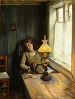 Krohg, Christian - Tired