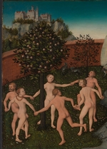 Cranach, Lucas, the Elder - The Golden Age (Detail)