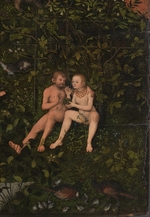 Cranach, Lucas, the Elder - The Golden Age (Detail)