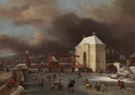 Kessel, Jan van - View of the Heiligewegspoort in Amsterdam