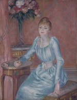 Renoir, Pierre Auguste - Portrait of Madame de Bonnières (Henriette Arnaud-Gentil, Gräfin de Bonnières)