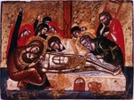 Greek icon - The Descent from the Cross