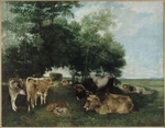 Courbet, Gustave - Nap during the Haying Season, Doubs Mountains