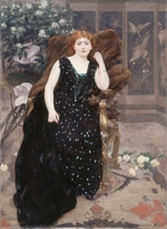 Roll, Alfred Philippe - Portrait of Jane Hading