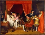 Ingres, Jean Auguste Dominique - Francis I Receives the Last Breaths of Leonardo da Vinci