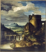 Géricault, Théodore - Landscape with a Tomb