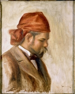 Renoir, Pierre Auguste - Ambroise Vollard in a Red Bandana