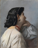 Feuerbach, Anselm - Iphigenia (Head study)