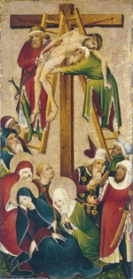 Master of the Middle-Rhine - The Descent from the Cross