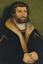 Cranach, Hans - Portrait of a bearded Man