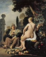 Everdingen, Caesar Boëtius van - Vertumnus and Pomona