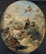 Tiepolo, Giandomenico - The Apotheosis of Hercules