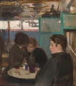 Casas, Ramon - Interior of the Moulin de la Galette