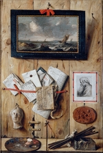 Le Motte, Jean-François de - Corner of the Artist's Studio